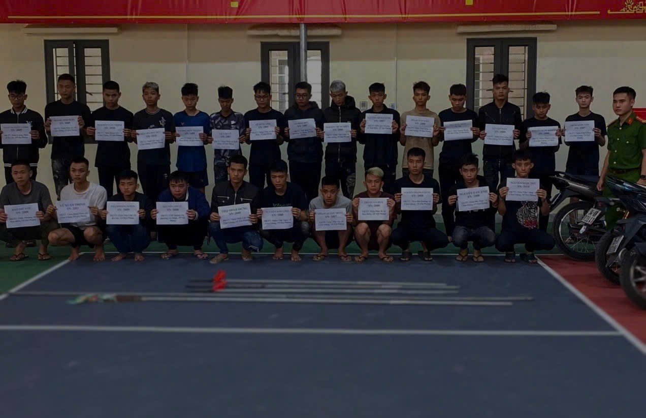 Kiên quyết xử lý 23 đối tượng gây rối trật tự công cộng ở địa bàn xã Mao Điền (Hải Phòng)